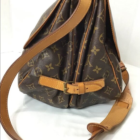 Louis Vuitton Vintage Monogram Double Sided Crossbody Shoulder Bag - Picture 5 of 16